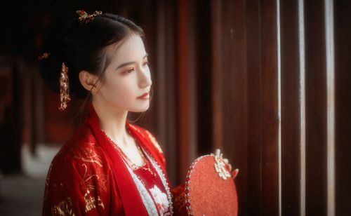 hanfugallery:Traditional Chinese hanfu by 勿念_wn