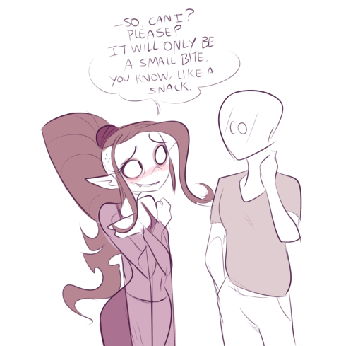 kindahornyart:  And back to our regular creepy girl content. 