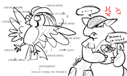 kynimdraws:  Giovanni battle in a nutshell No wonder the kanga mom was so mad