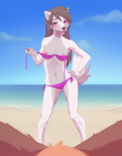 meadows-furry-field:  foxxytime:Beach SexBy: Celeste1 | 2 | 3 | 4  SourcesArtist Furaffinity~Sabre^~^  Mmmm one of my goals of life -Meadow