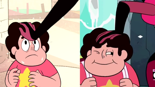 love-takes-work: The Garnet head pat. Not just for Steven anymore. 