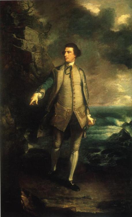 artist-joshua-reynolds: Augustus Keppel, 1753, Joshua Reynolds Medium: oil,canvas