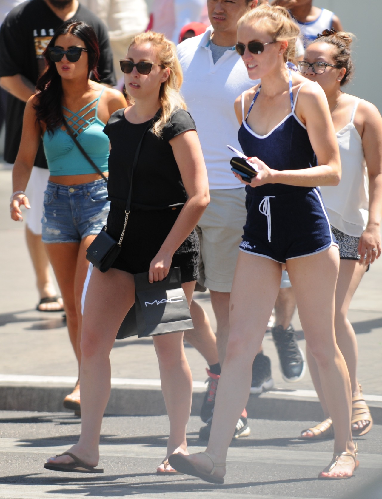 Something is wrong when you can see more ass cheek from the front than you can see