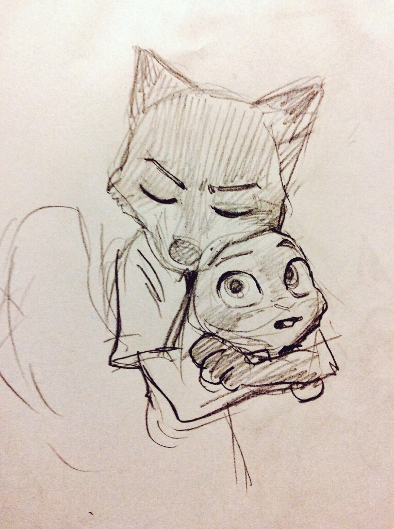 mingiz:Zootopia doodlesD’aww &lt;3