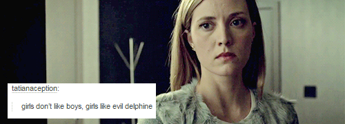 highwaytohell-a:  tumblr’s fascination with evil Delphine