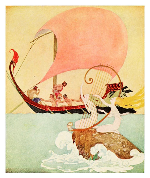labellefilleart:The adventures of Odysseus, Willy Pogany