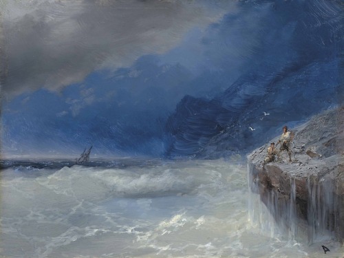 laclefdescoeurs - Stormy seas, 1900, Ivan Konstantinovich...