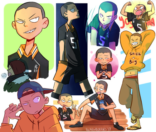 blargberries:  TANAKA ❤ Other versions: Kenma &amp; Noya