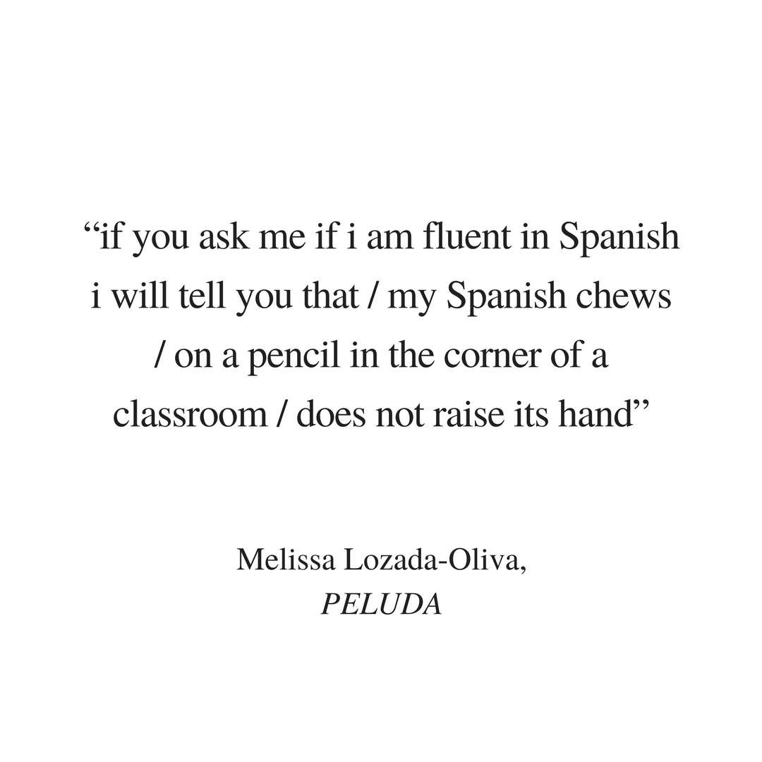 Buttonpoetry Melissa Lozada Oliva “my Spanish ” Order Your