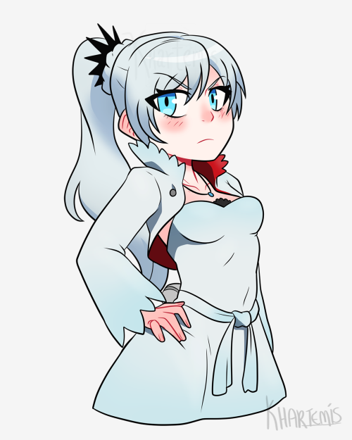 Oh my!! It’s time for my favorite: Weiss Schnee! ❄️All hail the Ice Queen!