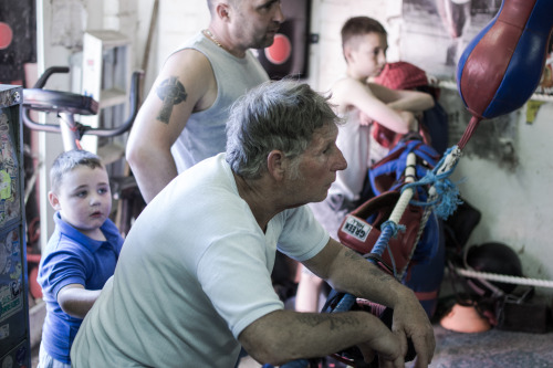 I’ve been looking at what goes on at an amateur boxing gym in Bangor, north Wales. More to see