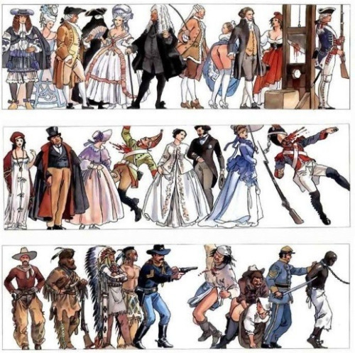 enochliew:  History of Humanity by Milo Manara 
