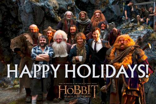 #HappyHolidays from our Company to yours!#TheHobbit #OneLastTime