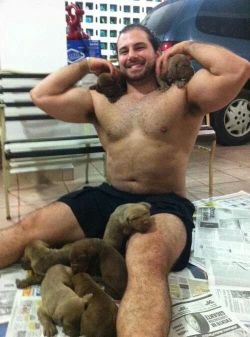 cutecubs:  Thickness perfection. Cute face young burly with beautiful fuzz all over.  