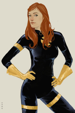 comicbookartwork:  Jean Grey by Dave Seguin