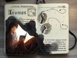 lohrien:  Harry Potter illustrations by Gabriel