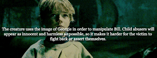 starisation:It + being a huge metaphor for child abuse.