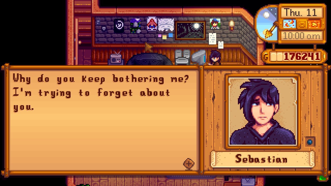 mmmuving:  Couple of weeks ago, I divorced Sebby just out of curiosity and died a