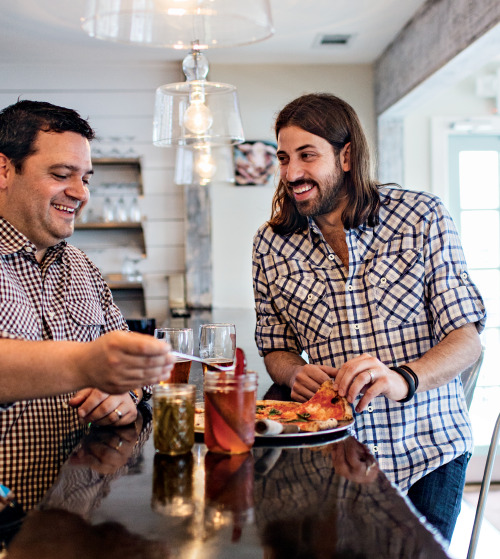 williams-sonoma:  Southern food with an Italian soul. That’s the specialty of Andrew Ticer and Michael Hudman of Hog & Hominy and Andrew Michael Italian Kitchen. Get the recipes, the interview and the book here. 