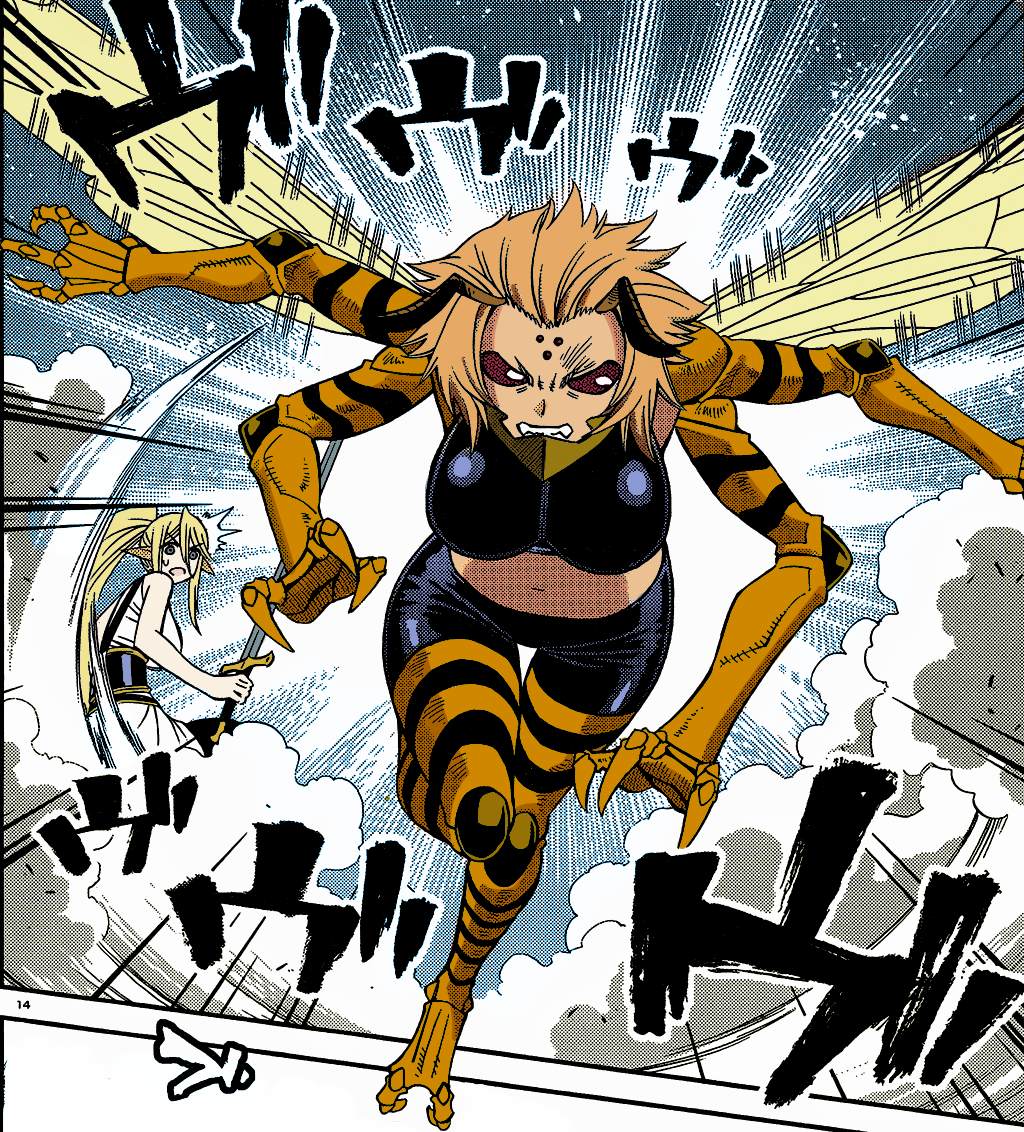 theangelofanime: Kiira the Queen Bee in Color! Here you go guys, everyone’s sexy