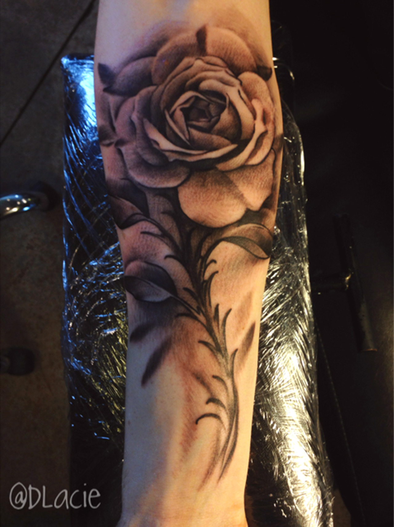 fuckyeahtattoos:  By DLacie IG @dlacie Optic Nerve Arts Portland, Oregon