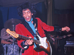 soundsof71:  Jimi Hendrix  at the Star Club March 18, 1967, in Hamburg, Germany, by Gunter Zint.