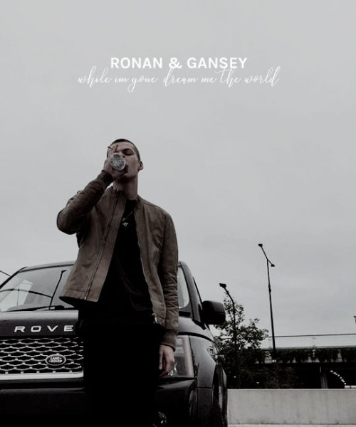 brekkerskaz: “That look, Blue thought. Ronan Lynch would do anything for Gansey.”happy b