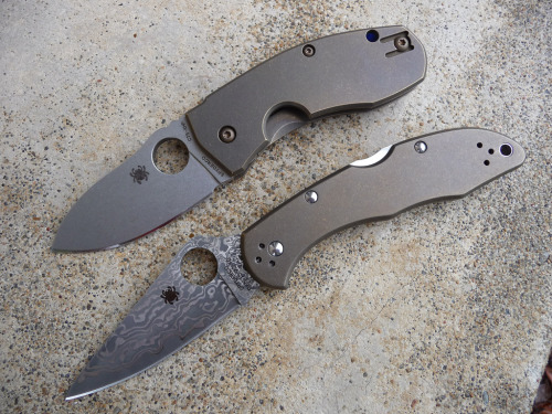 military-life:Spyderco Techno Titanium XHP 40% off