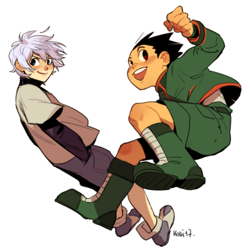 galactickohipot:Sure gotta learn to be patient when you’re reading HxH. So here is a little bunch of