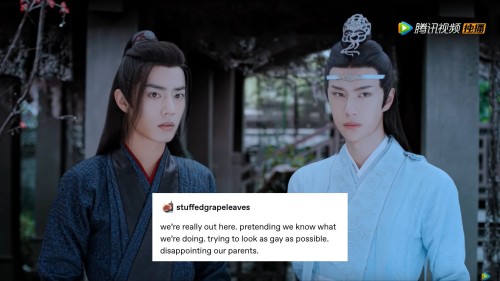 chaoticbiwuxian:The Untamed + text posts part 4