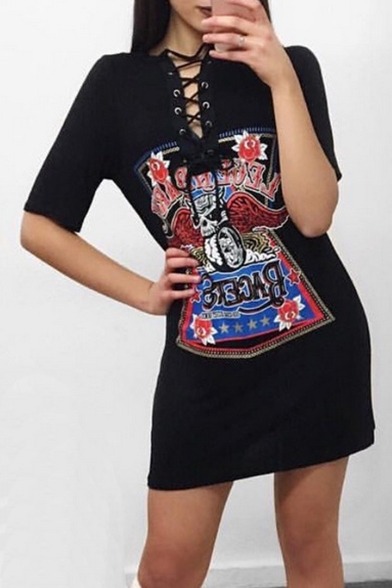 byetoyoua: Best-selling  Street Style Shirt Dresses ★   Skull Floral  –Violin  ★   Skull Graphic –Cartoon ★   Eagle Motorcycle –  Letter Lightning ★    Eagle Rose –  Letter Up To 47% Off ! Don’t Miss Them ! 