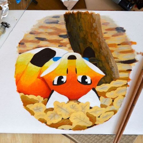 Compilation Of All The Acrylic Paintings Ive Done For The Past Month Or So, Some Are Availableon My Redbubble