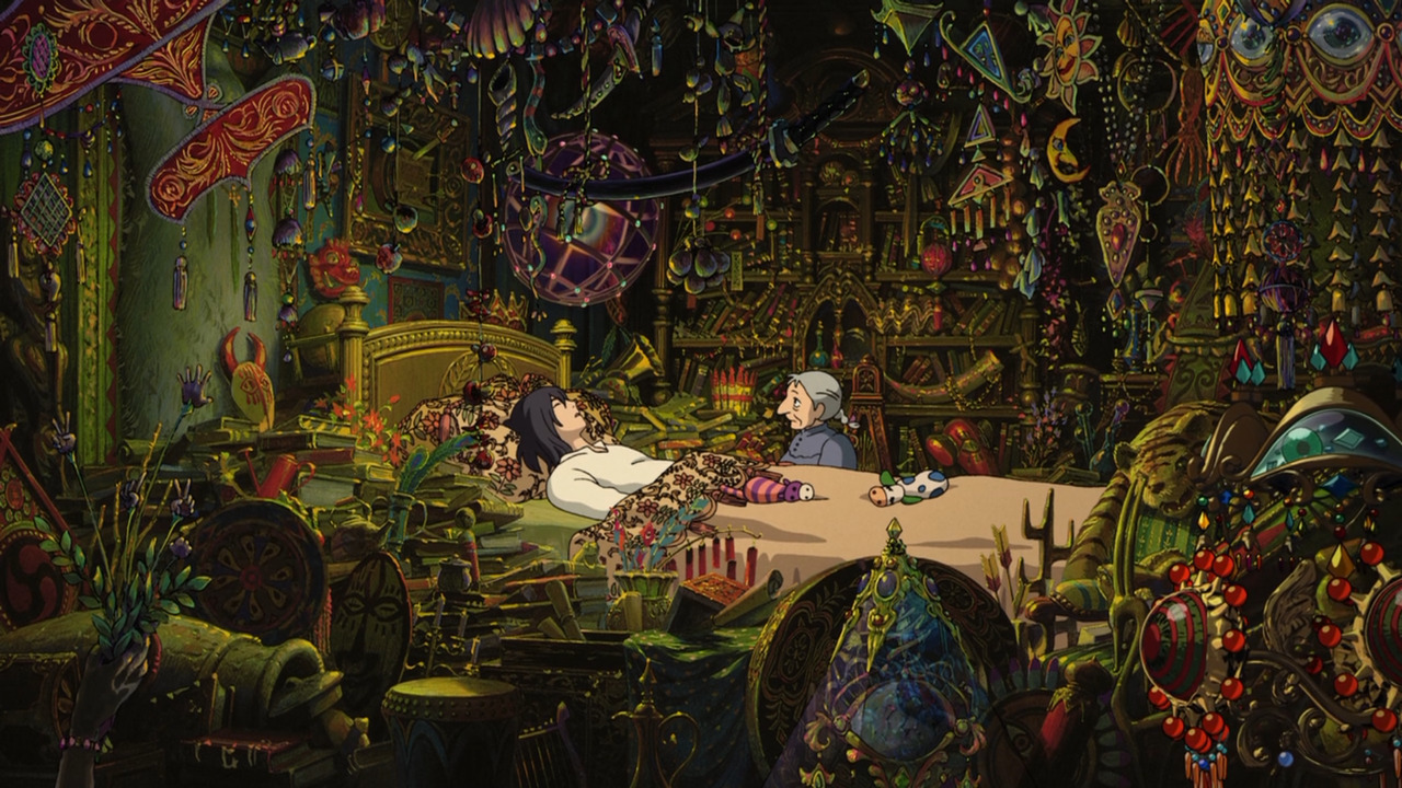 kenji-nakamura:  Studio Ghibli screen caps   Images from:  studioghiblibackgrounds.tumblr.com