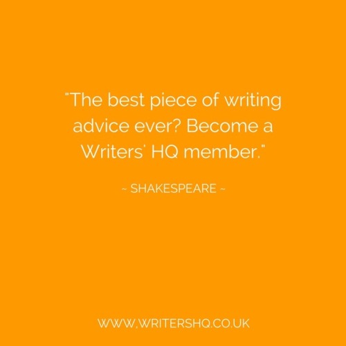 Badabing, badaboom, who wants 50% off their first month of Writers’ HQ membership and access A