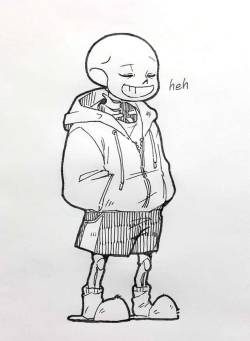 sketch-cafe:  Sans