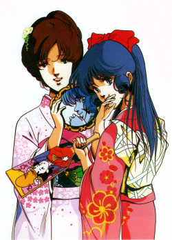 animarchive:  Misa Hayase and Lynn Minmay