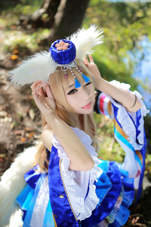 Kaku-san-sei Million Arthur (Nine Tailed Fox)  More Cosplay Photos & Videos - http://tinyurl.com/mddyphv  New Videos - http://tinyurl.com/l969dqm 