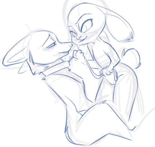 bloominrose:  Have some Judy and Nick lewds   I love an am in love with Judy~ <3