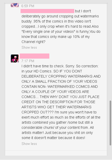 irlpearl:  F*CK ART THEFT I’m using ‘they’ since I don’t know this person’s gender. Edit: Another post on this by @feuerroterpfeilundbogen​ for better context. Youtube channel Bubble O’ Steven used [camilladerie’s artwork] on their [video],