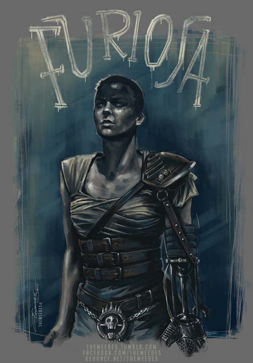 themeedes:MadMax tributes painted in PhotoshopFuriosa is available as print here