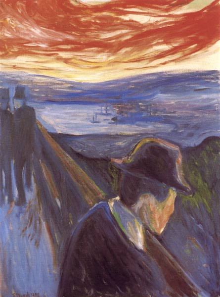 Despair, 1892, Edvard Munch