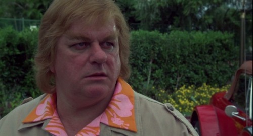 Stick (1985) -  Charles Durning as ChuckyAs I look at the bad wig, fake bushy eyebrows and the 