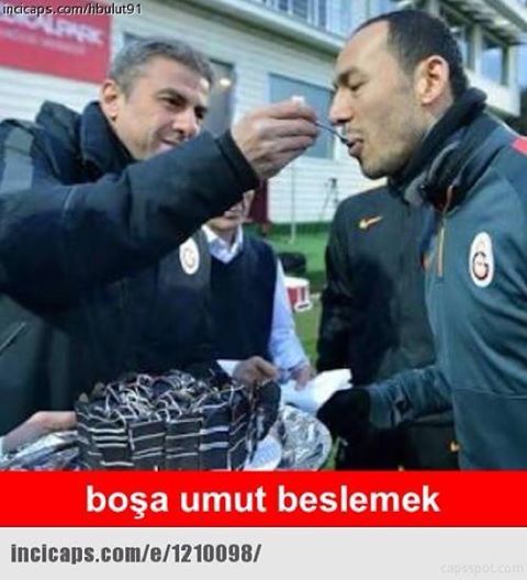 boşa umut beslemek...