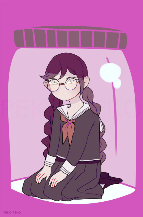 pekokep:more danganronpa girls in a jar