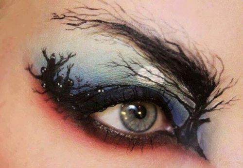 dark makeup