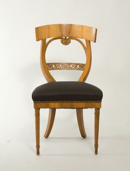 20th century reproduction Biedermeier-style chair