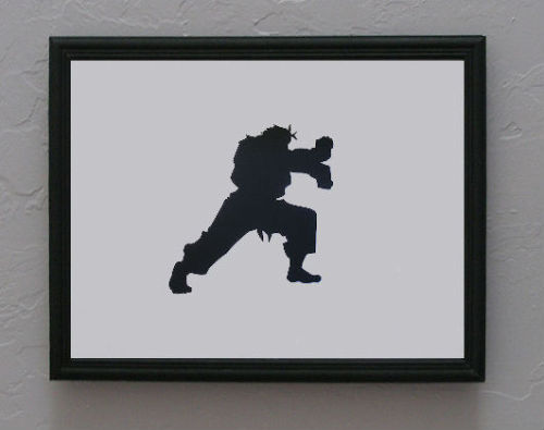 xombiedirge:  Papercut Street Fighters by Cutting Pixels / Store 