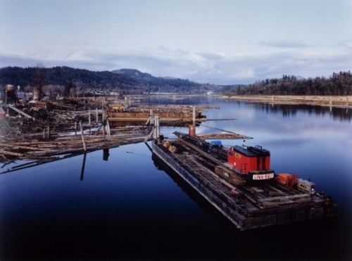 mpdrolet:  View of the State River from the Fraser, 1992 Stan Douglas  