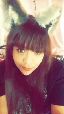 Lilmissecchi:  Got My Wolf Ears From @Kittensplaypenshop  I Am So Happy With The