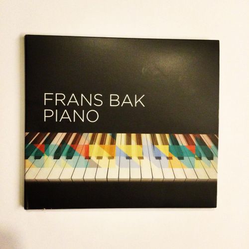 Found the time to listen to Frans Bak’s latest album “Piano” (2020).Bak is the bespectacled Danish f